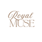 The logo for Royal MUSE is displayed on a solid white background. The text features 'Royal' in an elegant brown cursive font above 'MUSE' which is written in a matching brown serif typeface.